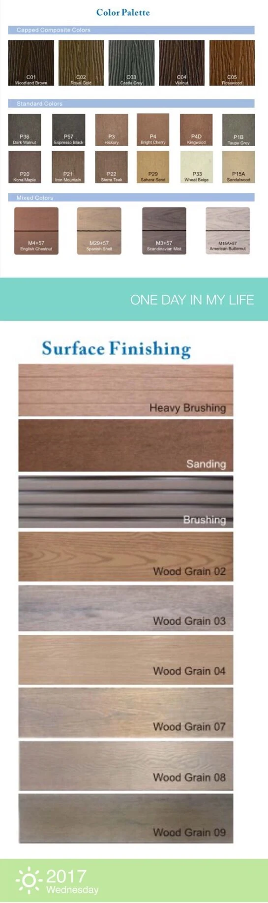 Newinsight WPC Hollow Decking Wood Plastic Composite Floor for Outdoor Flooring