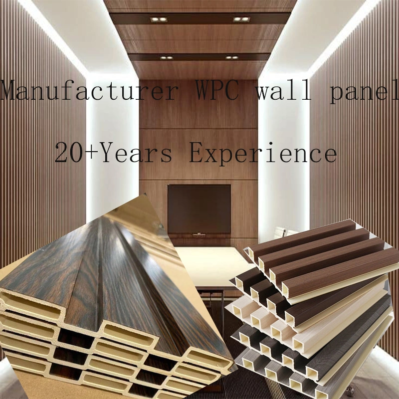 219mm*26mm Outdoor WPC Cladding Co-Extrusion WPC Wall Panel for Exterior