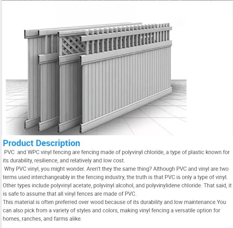 Easy Installation Decking Composite Wood WPC Railing