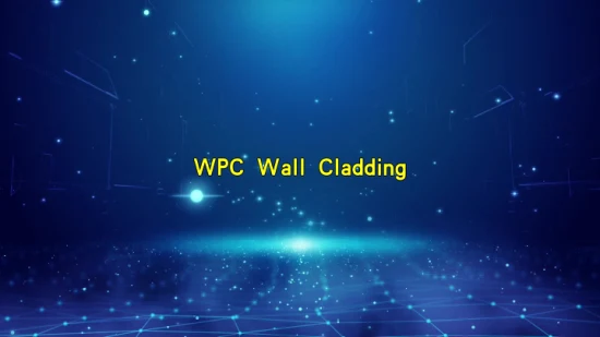 고품질 옥외 동시 압출 WPC 벽면 패널(HLC04)