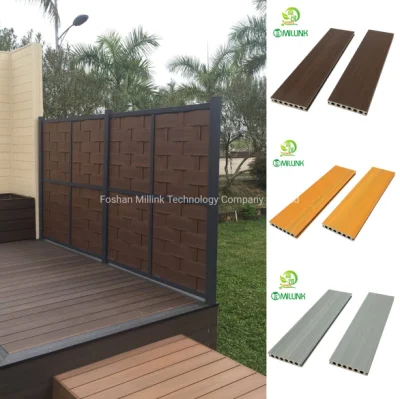 정원용 내한성 및 내열성 방수 WPC 옥외 바닥재